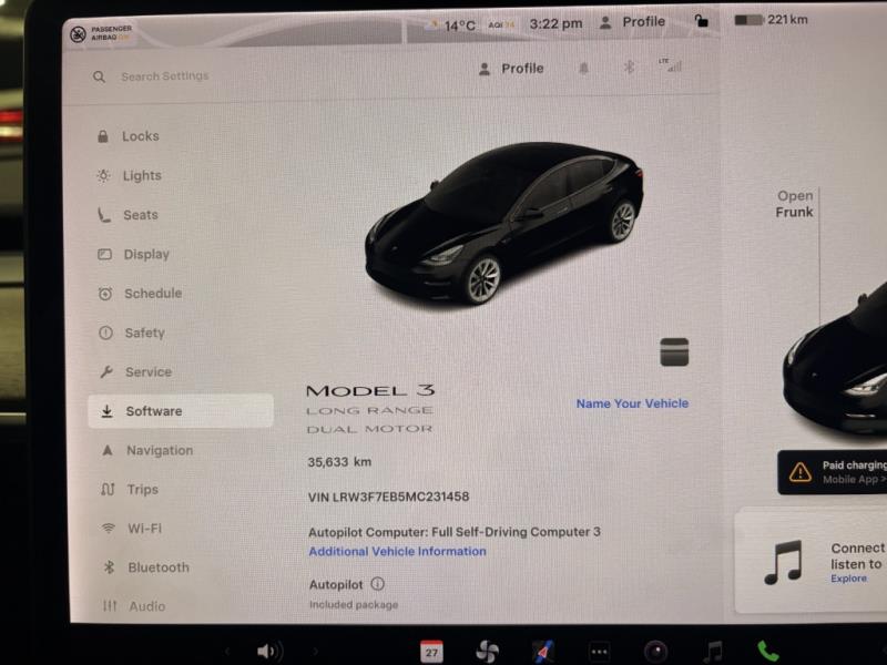 2021 Tesla Model 3 Long Range AWD