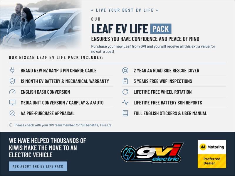 2021 Nissan Leaf e+ G 62kWh
